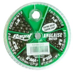 MATCH SPLIT SHOT DISPENSER X 6