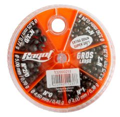 SPLIT SHOT DISPENSER X 6