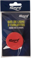 SQUID JIG TROLLING 3 SNAPS